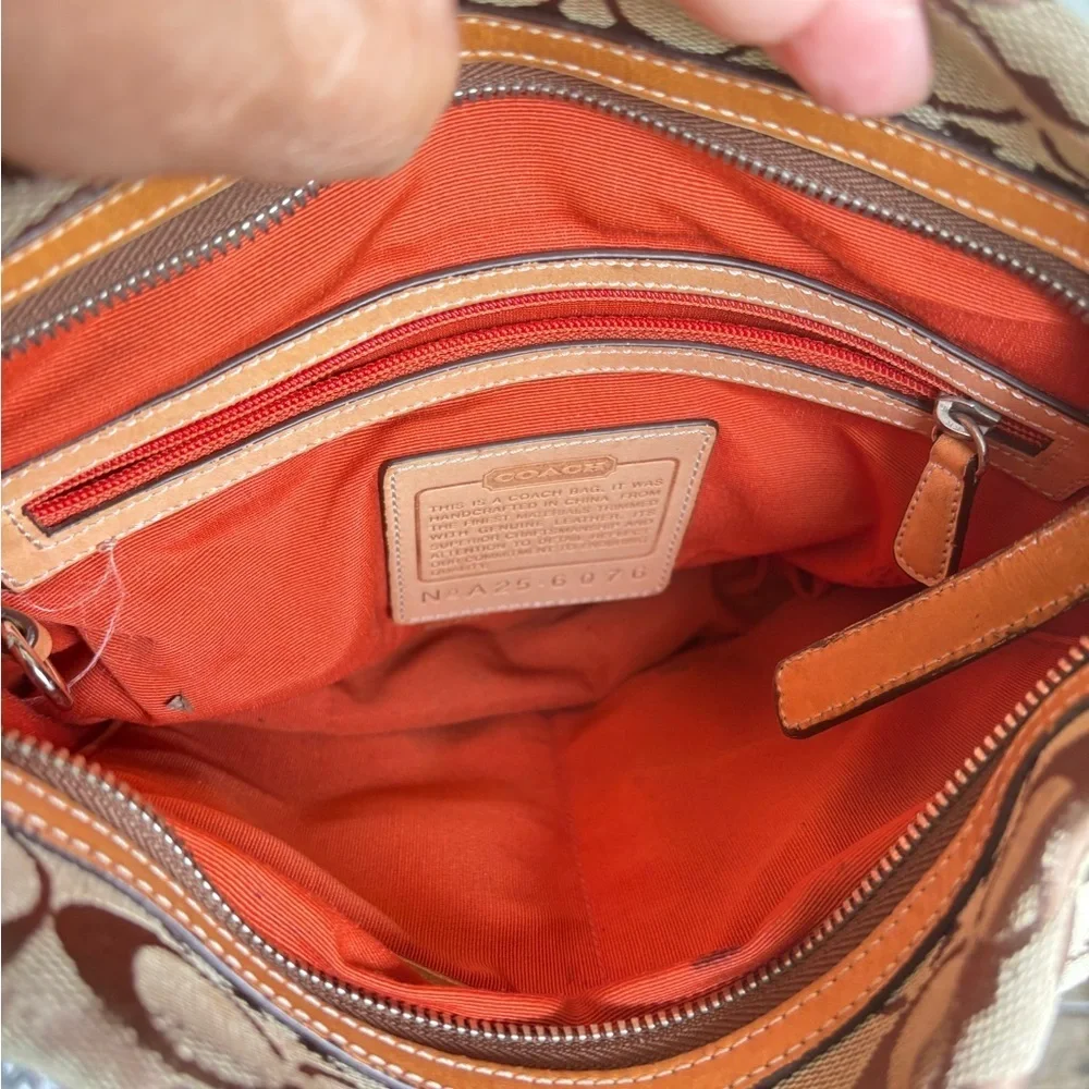 Coach Signature Shoulder Bag - Picture 10 of 13